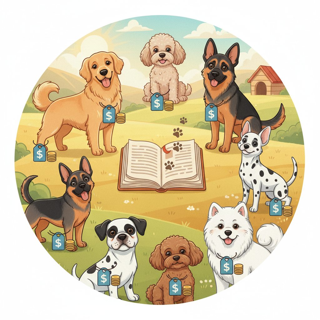 拒绝交智商税！狗品种大全图片及价格图片，带你轻松选到梦中情狗