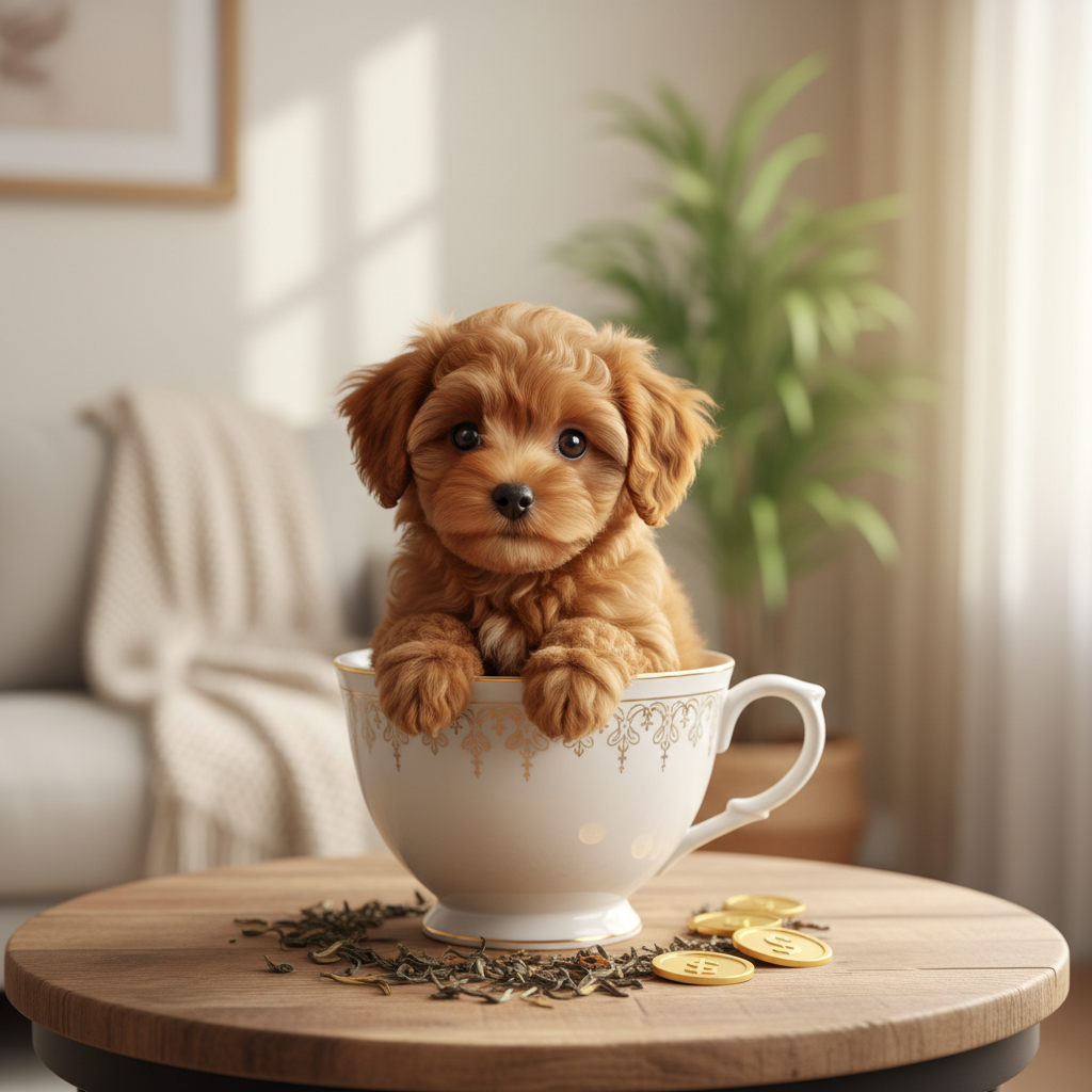 茶杯犬多少一只?深度解析真实市场价格,教你避开买狗陷阱