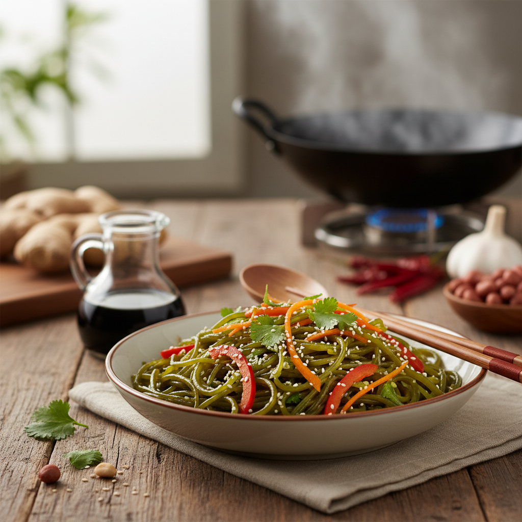 3招学会凉拌海带丝的做法，附赠凉拌海带丝的做法家常炒菜