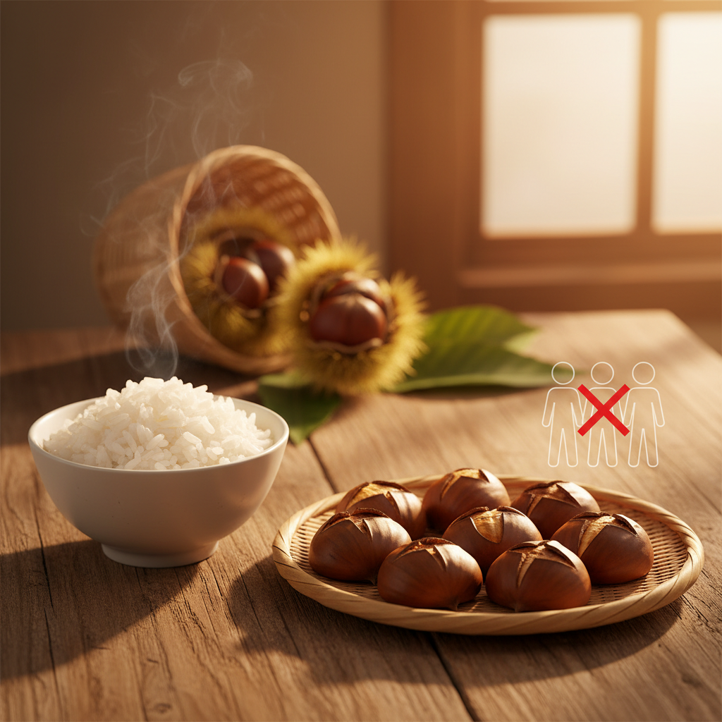 6颗栗子等于1碗饭？揭秘栗子的营养，这三种人不宜吃板栗