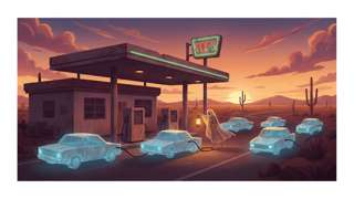 盘点5个恐怖的加油站闹鬼视频大全，揭秘纸车加油的离奇真相